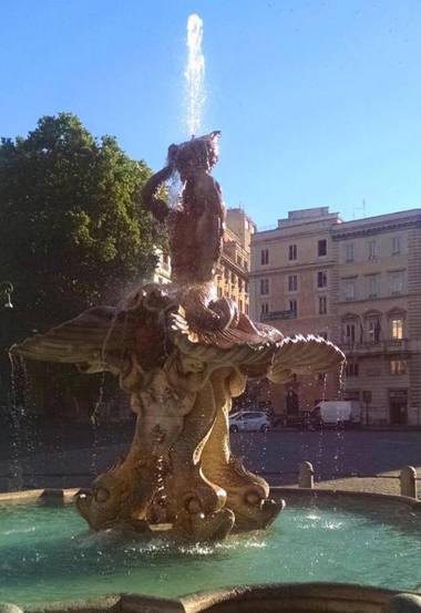 Monolocale con piscina a Trastevere