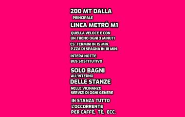 B&B METRO' CENTRAL LINE - Spagna Square in 18 minutes by tube--- reg Lazio 11644