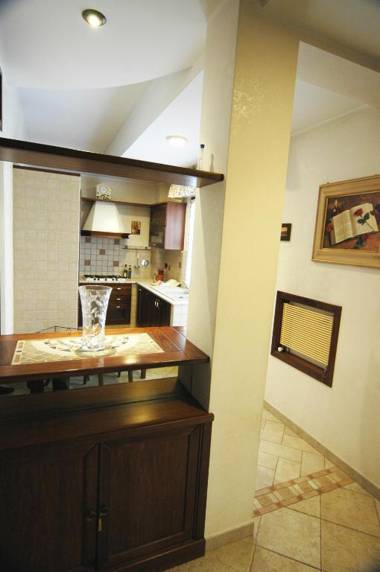 In Rome in a delightful 3-person apartment Deluxe with Jacuzzi