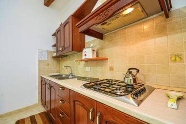 One bedroom appartement with sea view furnished garden and wifi at Sorrento 1 km away from the beach