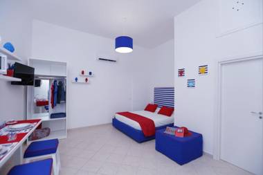 Happy flat on the sea