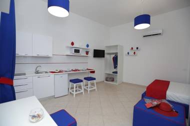 Happy flat on the sea