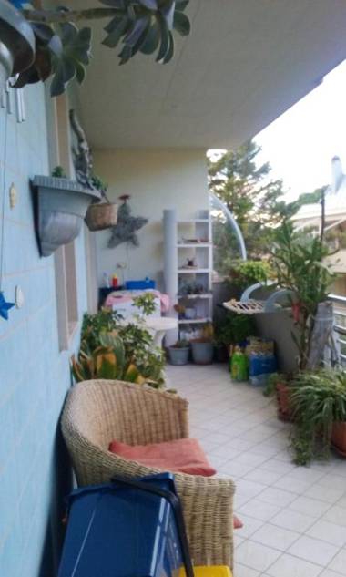 One bedroom appartement at Pescara 100 m away from the beach with jacuzzi and enclosed garden
