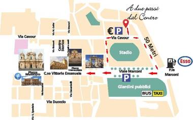 A due passi dal centro