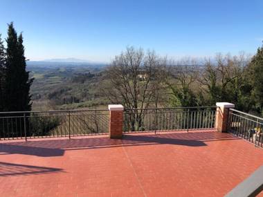 Appartamento con vista sulle colline Toscane