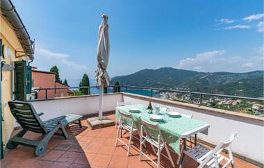 Nice home in Moneglia with WiFi and 2 Bedrooms