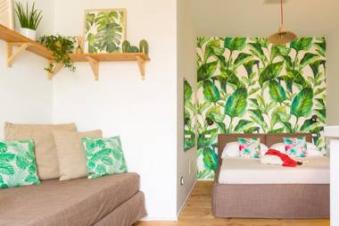 Duomo Views Light Jungle-inspired Studio with Terrace