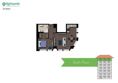 San Babila Modern One Bedroom Apartment Close to Duomo