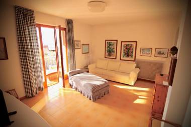 large apartment balcony with lake view