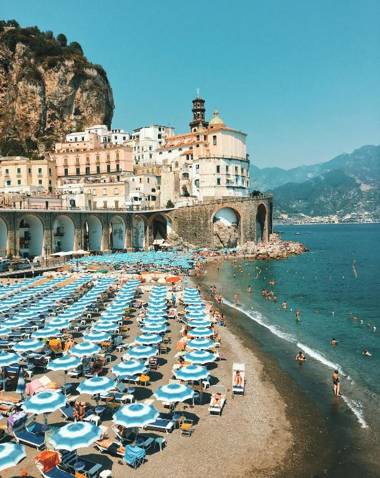 One bedroom house at Maiori 500 m away from the beach with city view and balcony