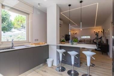 Luxury Apartments in Modern Villa