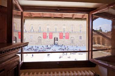 Panoramic View 2 Pitti Palace Close 2Ponte Vecchio