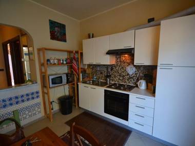 An apartment near the sea.