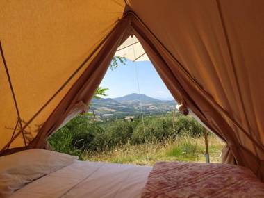 Glamping at an Agriturismo in the vineyard