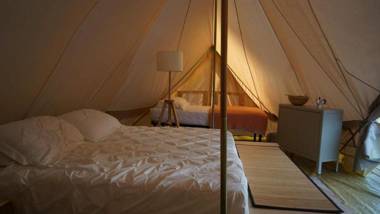 Glamping at an Agriturismo in the vineyard