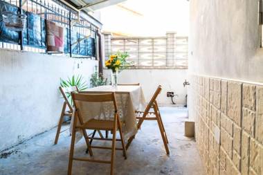 One bedroom appartement with furnished terrace and wifi at Favara 8 km away from the beach