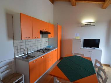 Characteristic apartment in Codigoro with pool and sauna