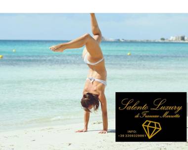 Air-conditioned Villa 300 Meters From Porto Cesareo Beach With Parking