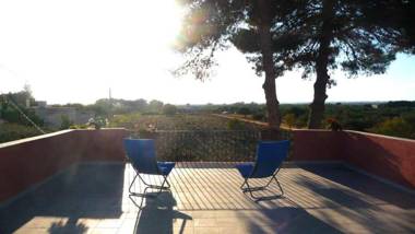 4 bedrooms house with furnished terrace and wifi at Marinella di Selinunte 1 km away from the beach