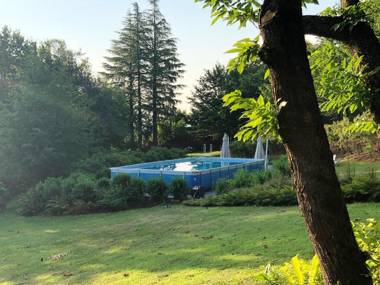 2 bedrooms chalet with private pool sauna and enclosed garden at Castell'Arquato
