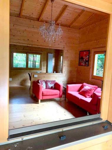 2 bedrooms chalet with private pool sauna and enclosed garden at Castell'Arquato