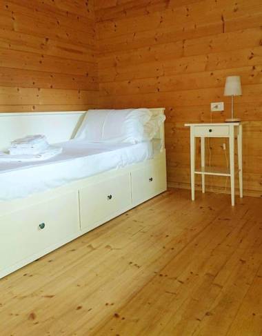 2 bedrooms chalet with private pool sauna and enclosed garden at Castell'Arquato