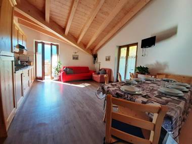 2 bedrooms appartement at Andalo 600 m away from the slopes with city view garden and wifi