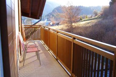 2 bedrooms appartement at Andalo 600 m away from the slopes with city view garden and wifi