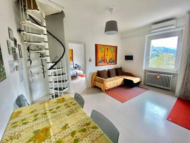 Casa lella con meravigliosa vista davanti alle terme