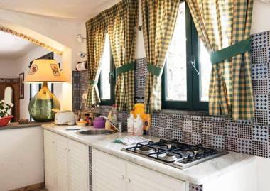 House with garden near the sea