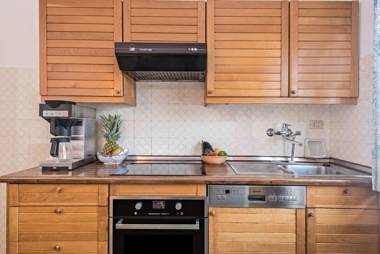 Große Gartenwohnung Haus Forelle