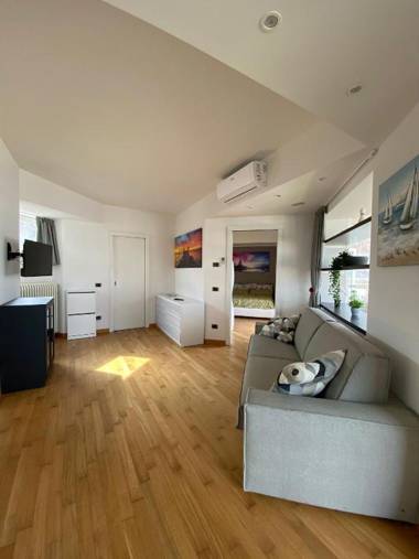 Attico with Big Terrace in Residence with Pool