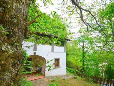 Old estate with all adorable holiday houses in the wooded hills