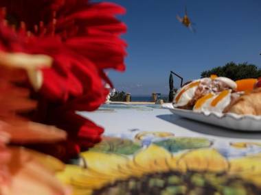 Agriturismo Terrazze sul Tirreno three rooms apartment with sea view