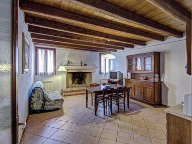 Large property on farmland with swimming pool.