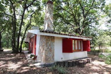 Chalet in the woods nestled in the oak forest in Monterosso Etneo