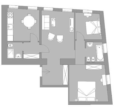 Ca' del Monastero 6 Collection Chic Apartment for 4 Guests with Lift