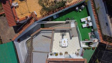 Domus Smeraldo terrace and sea view Li Galli Islands and Amalfi Coast