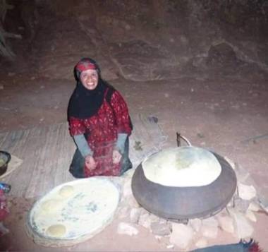 Bedouin family house