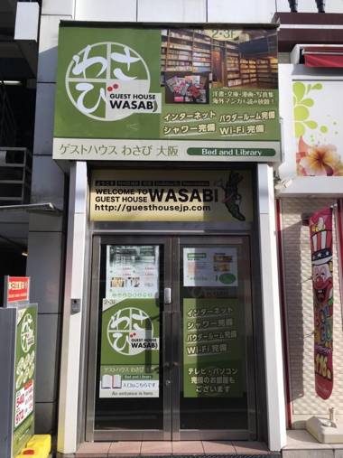 Hostel Wasabi Osaka Bed and Library