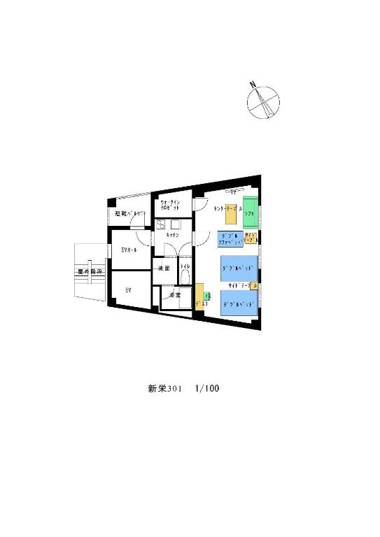 ケイアイコンホテルズ 新栄301