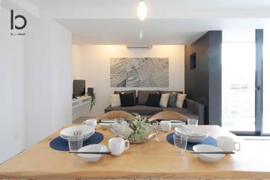 New Apt in Famous Hiroshima Dori for 6p