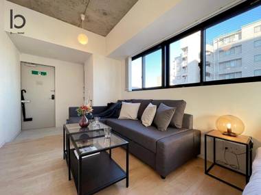 Neko 501 Cozy 1BR Apartment Very Near Peace Park For 6 Ppl