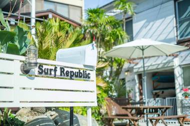 Surf Republic 4つのテーマの共和国！吉浜ビーチ徒歩30秒サーフィンもワンちゃんも！