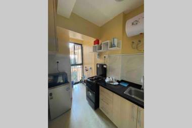 Dove grey studio apartment