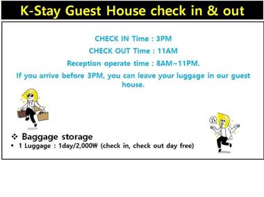 K Stay Guesthouse Myeongdong first