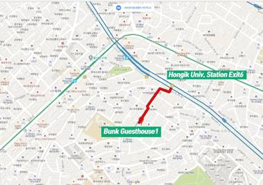 Bunk Guesthouse Hongdae