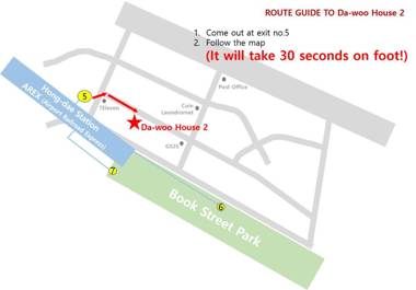 Dawoo House 2 in Hongdae