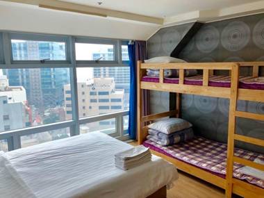 popcorn hostel haeundae