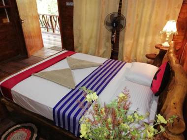 Choona Lodge 'view of sigiriya & pidurangala with sunrise'